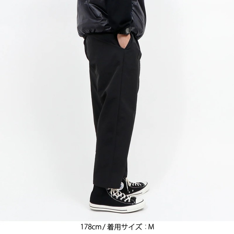 BAMBOO SHOOTS マウンテンハイクパンツ w/ナイロン BLACK [バンブー