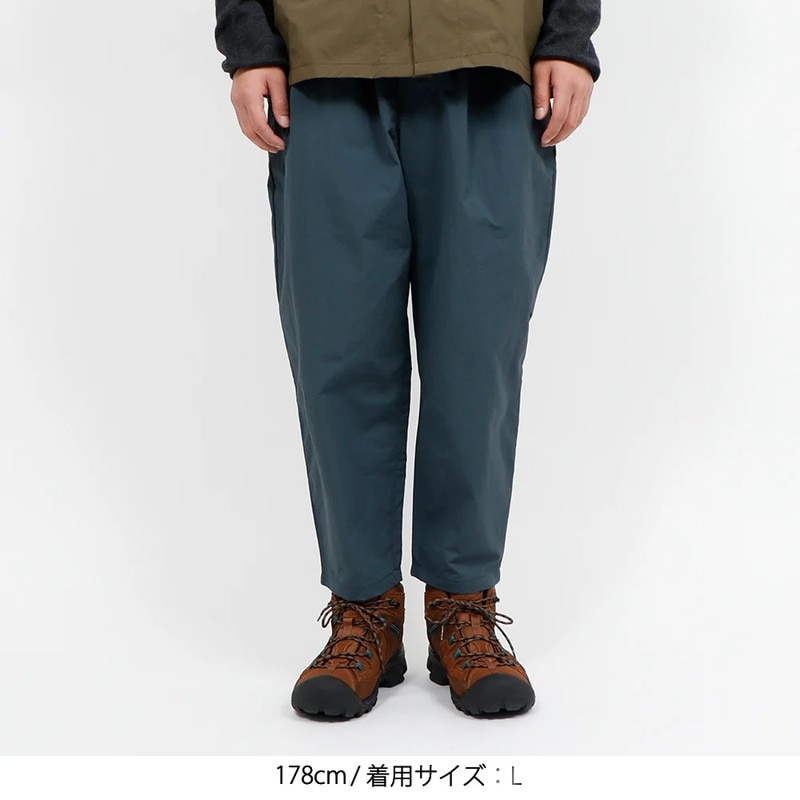 BAMBOO SHOOTS マウンテンハイクパンツ w/ナイロン BLACK [バンブー