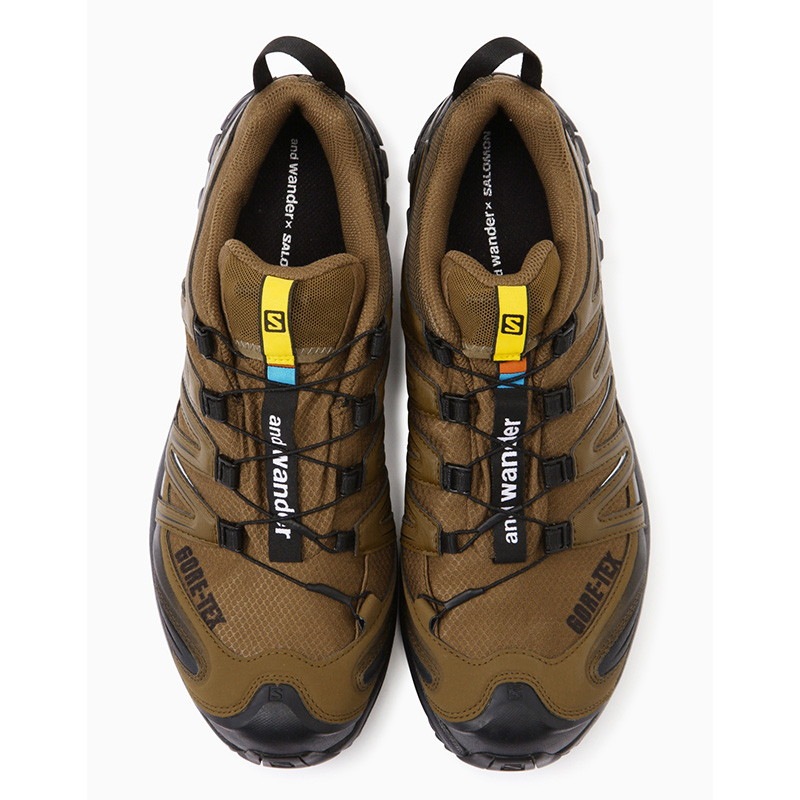 and wander SALOMON × and wander XA PRO 3D GORE-TEX brown [アンド