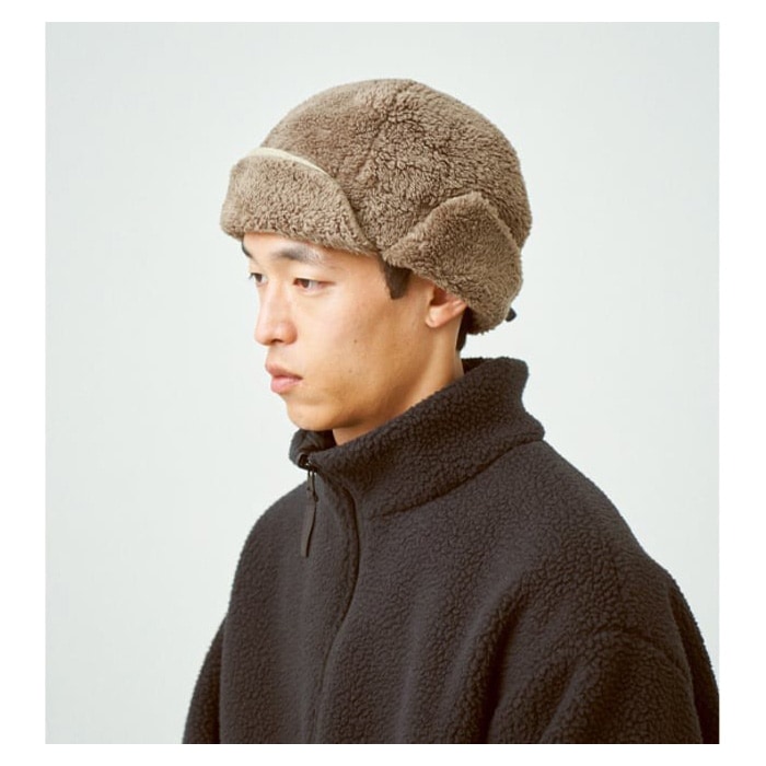 halo commodity Kuna Boa Cap Beige [ハロコモディティ]