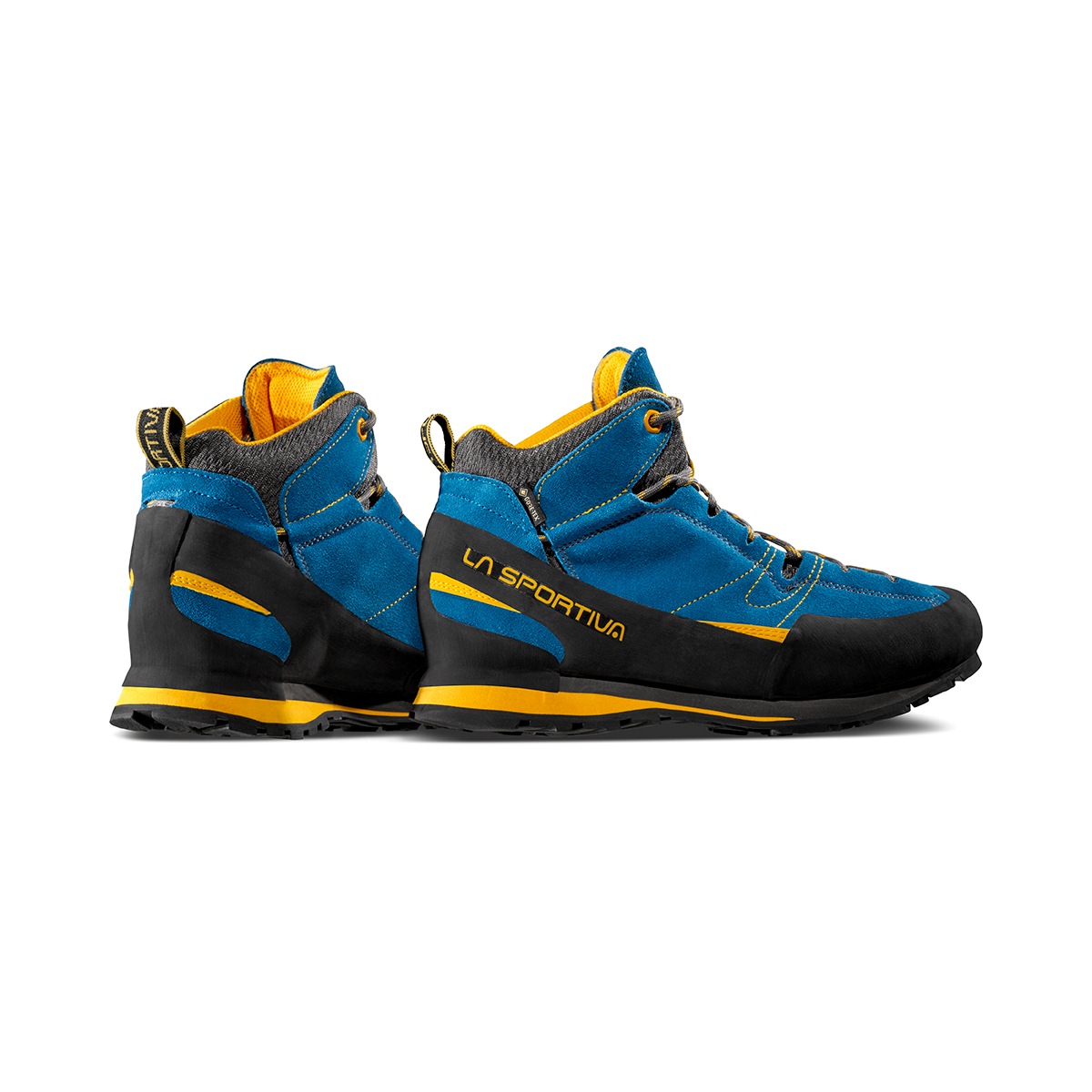 LA SPORTIVA Boulder X Mid GTX Blue/Yellow [ラ・スポルティバ]