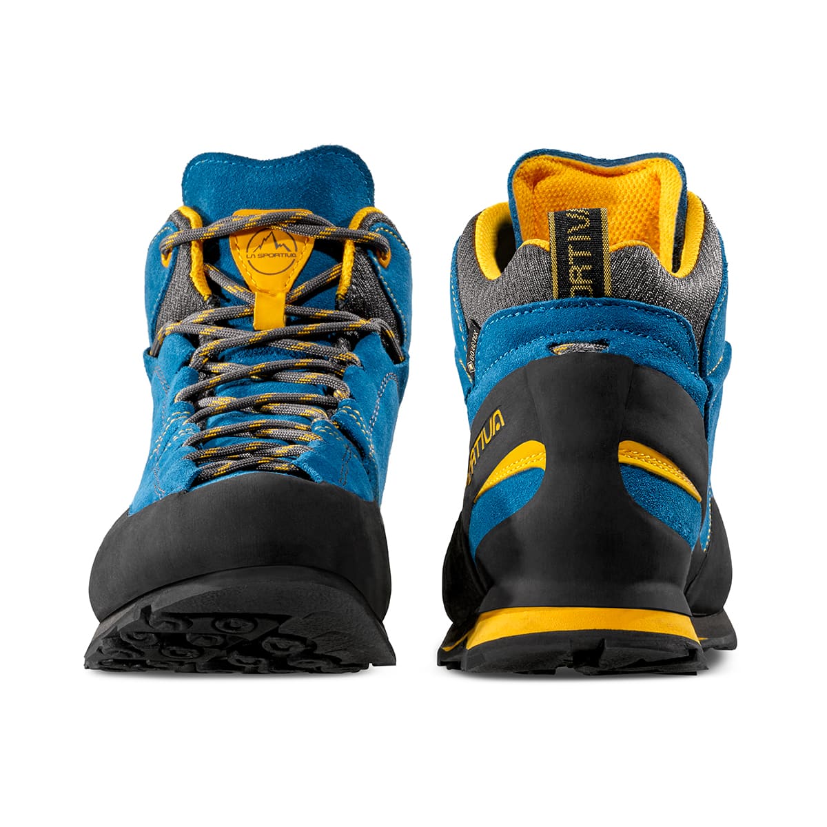LA SPORTIVA Boulder X Mid GTX Blue/Yellow [ラ・スポルティバ]