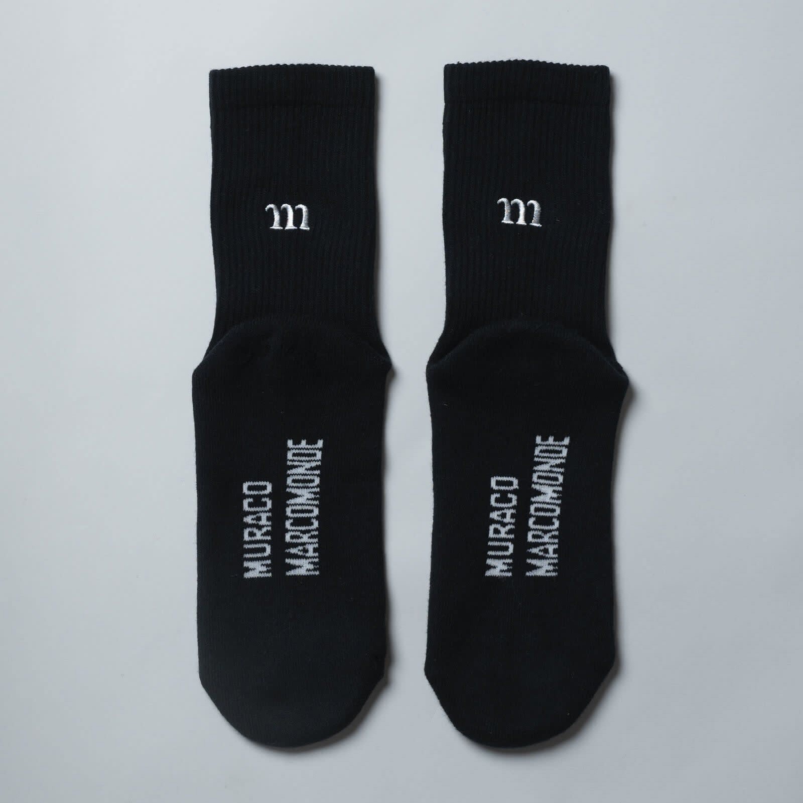 MURACO muraco × MARCOMONDE SPORTS SOCKS BLACK [ムラコ]