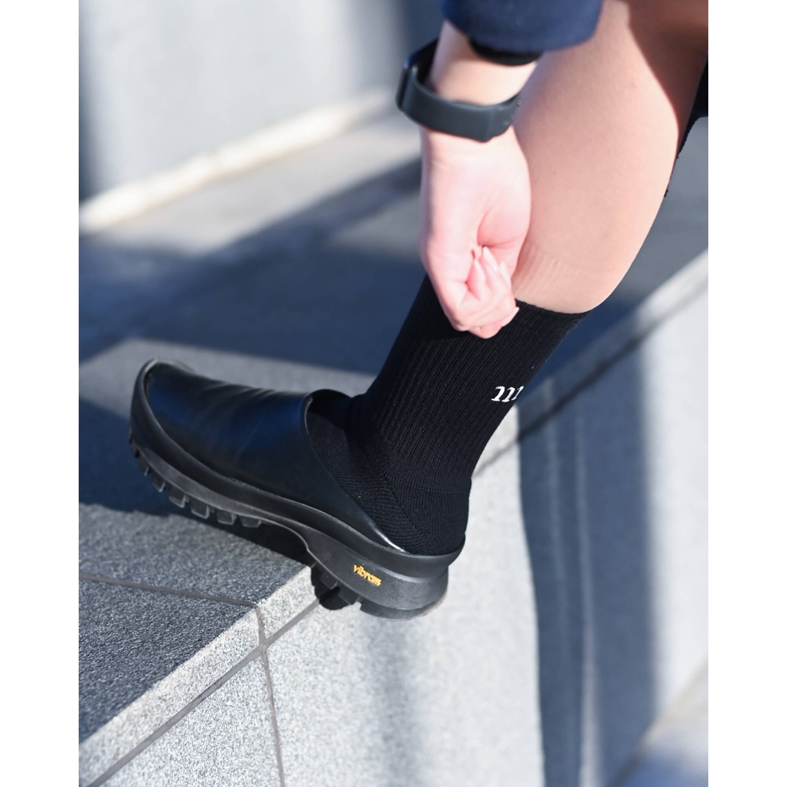 MURACO muraco × MARCOMONDE SPORTS SOCKS BLACK [ムラコ]