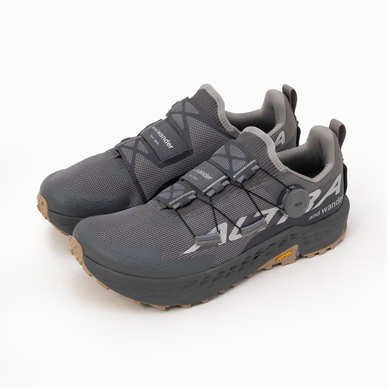[当日出荷可] and wander ALTRA×and wander TIMP 5 BOA gray [アンドワンダー]