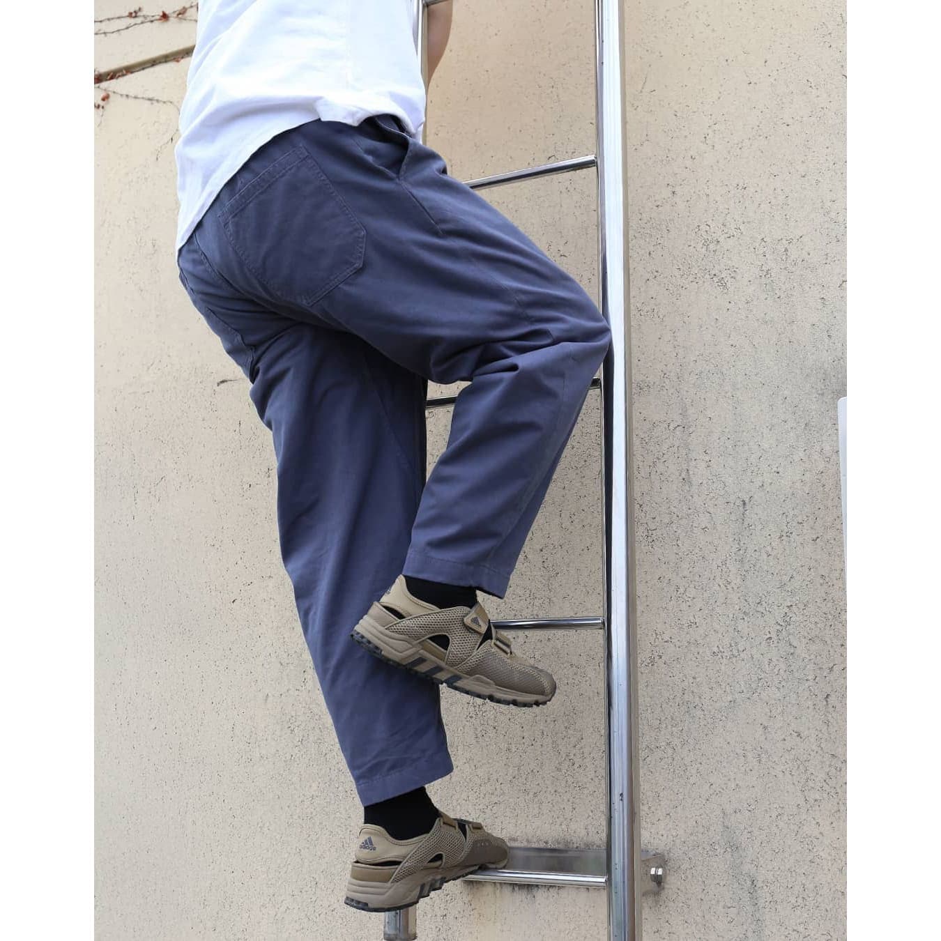 当日出荷可] EEZZEE EEZZEE PANTS / Fadeway Cotton BlueGray [イージー]