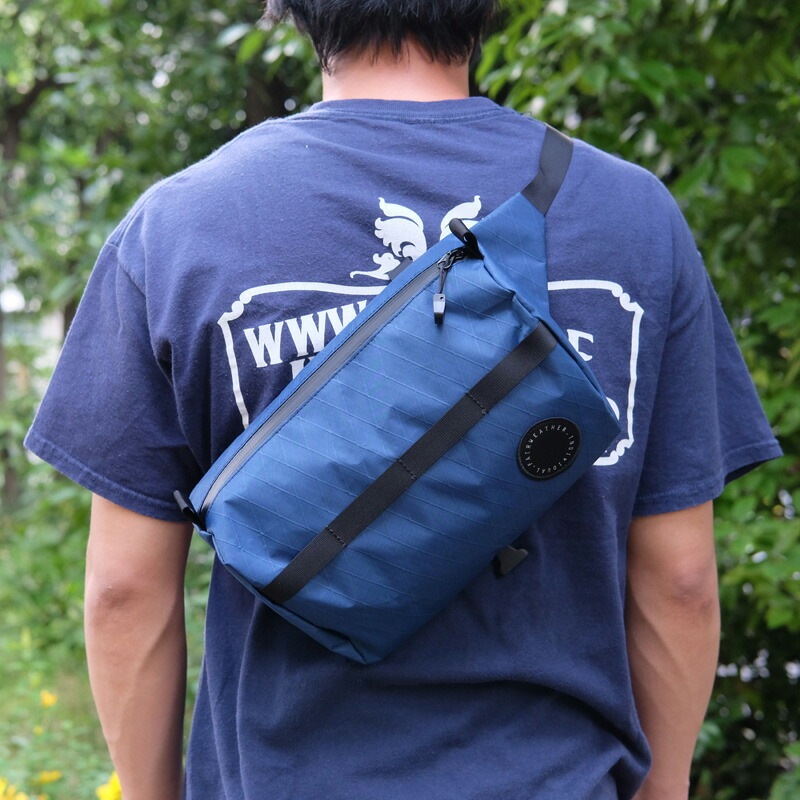 FAIRWEATHER handle bar bag + x-pac navy [フェアウェザー]