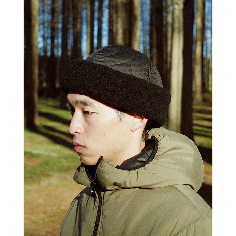 halo commodity Flutter Egg Cap Black [ハロ コモディティ]