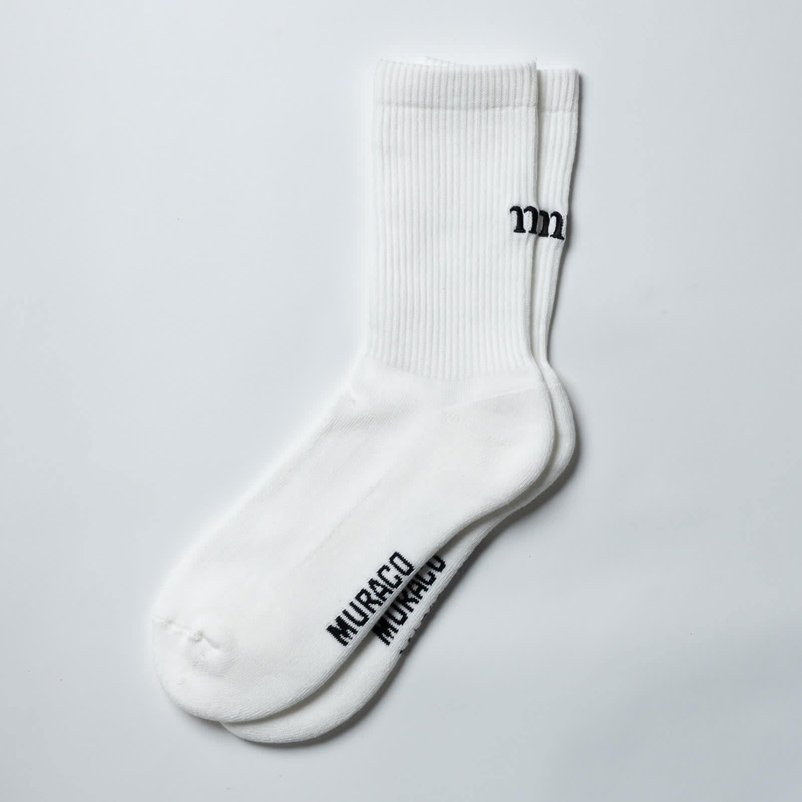 MURACO muraco × MARCOMONDE SPORTS SOCKS WHITE [ムラコ]