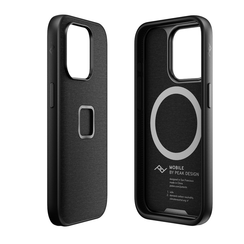 Peak Design エブリデイ ケース iPhone 15 Pro V2 チャコール [ピークデザイン]