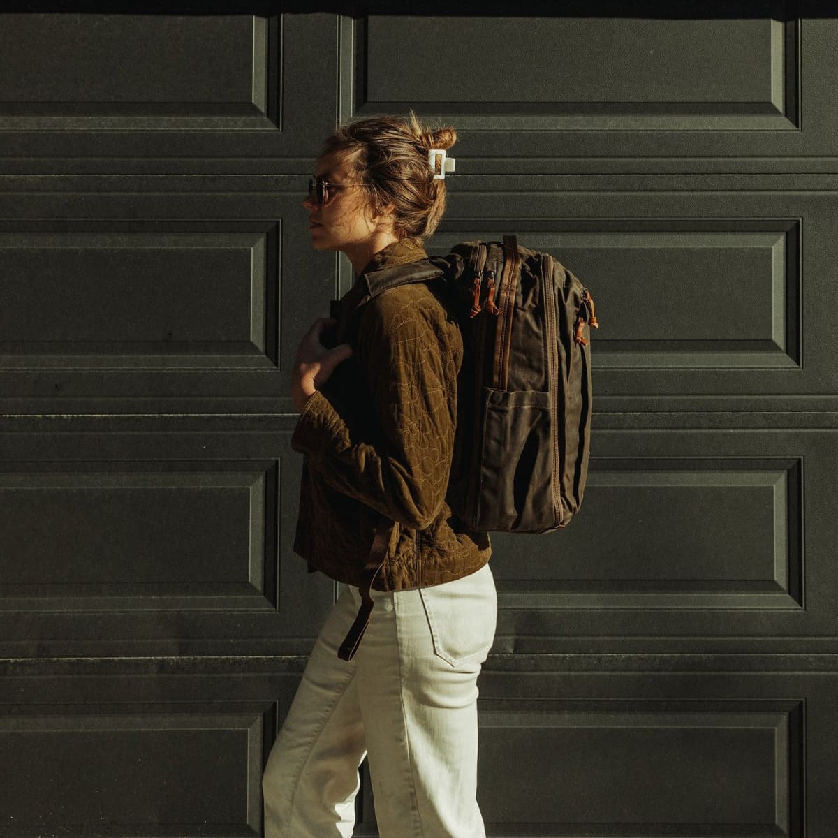 当日出荷可] EVERGOODS CTB20 - CIVIC TRAVEL BAG 20L Waxed Tan