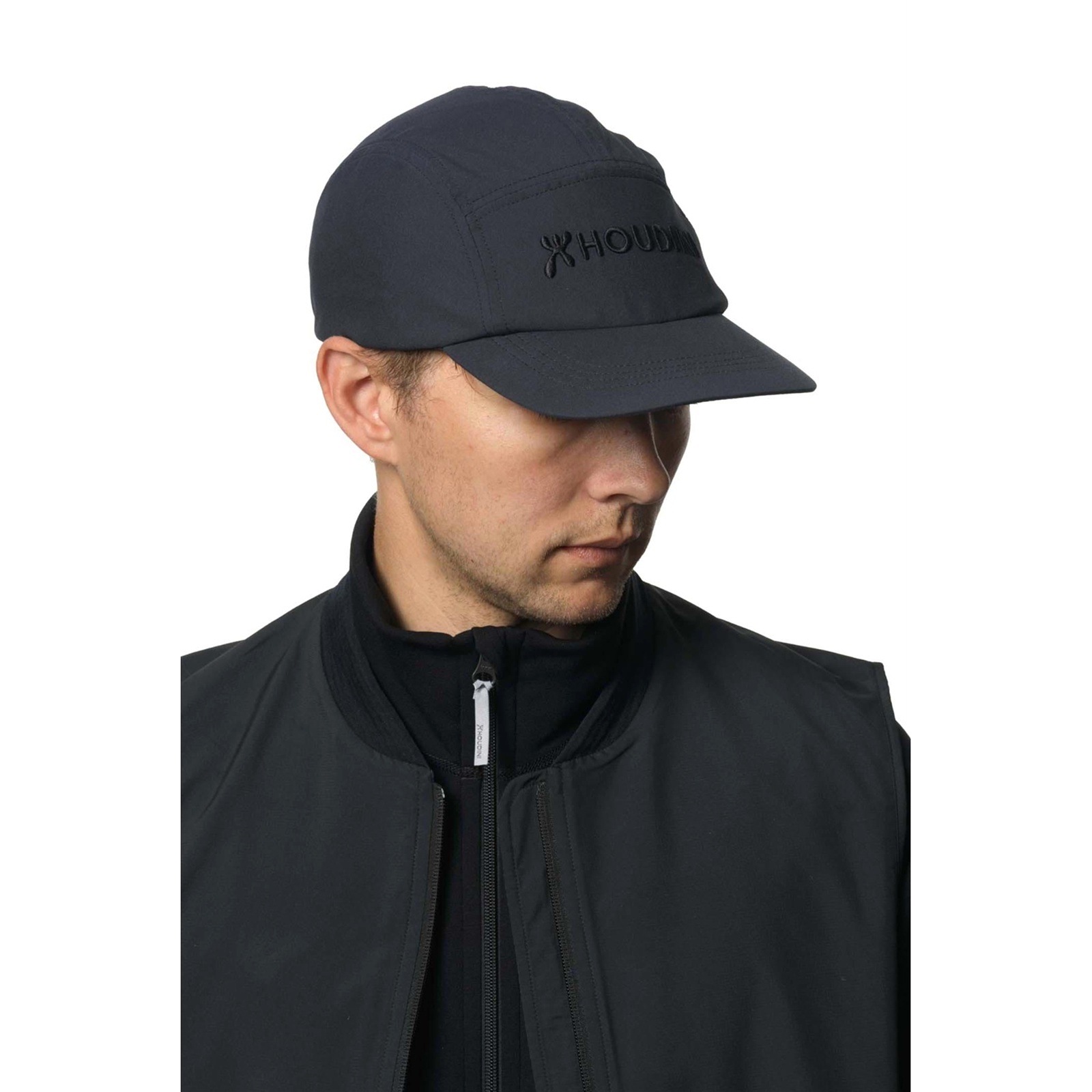 美品 フーディニ HOUDINI FtN Cap M/L 56-60cm True Black エフティーエヌ キャップ 帽子 キャンプ 登山 アウトドア Houdini FtN Cap True Black / Logo [フーディニ]