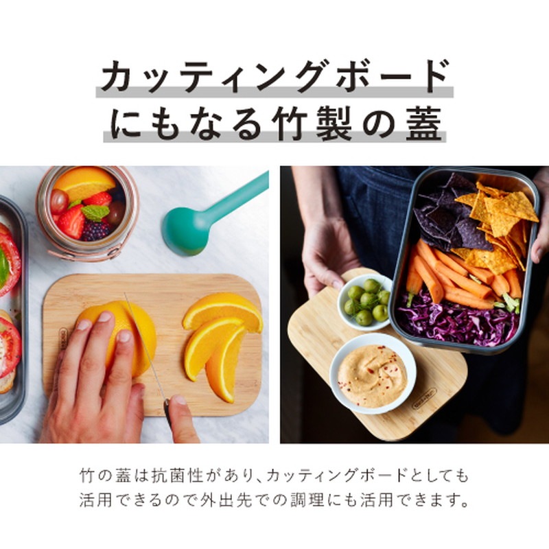 black+blum サンドイッチボックス L オリーブ [ブラックブルム]