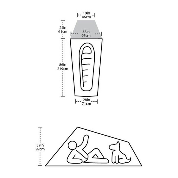 テント・タープ Big Agnes Fly Creek Hv1 Carbon Fly Creek HV1 Carbon Crazylight Tent | Big Agnes