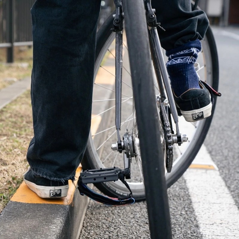 パーツ FAIRWEATHER pedal strap HD FAIRWEATHER* pedal straps HD (black) - BLUE LUG ONLINE STORE