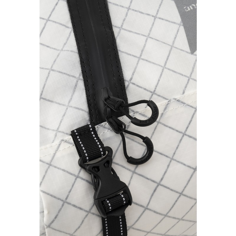 and wander ECOPAK 18L backpack black [アンドワンダー]