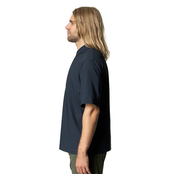 Houdini Mens Cosmo Shirt blue illusion [フーディニ]