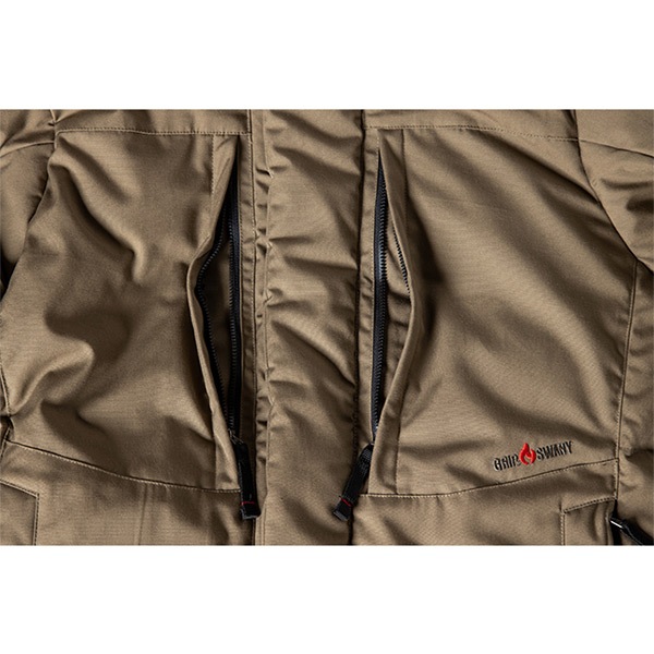 Grip Swany Fireproof Down JKT オリーブDB [グリップスワニー]