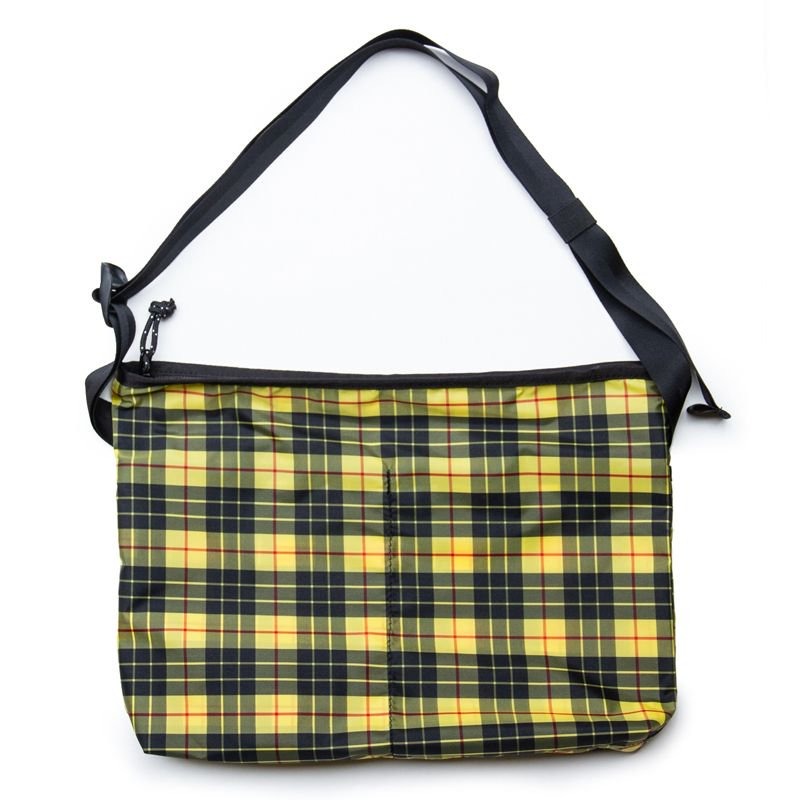 BLUE LUG stroll sacoche yellow check [ブルーラグ]