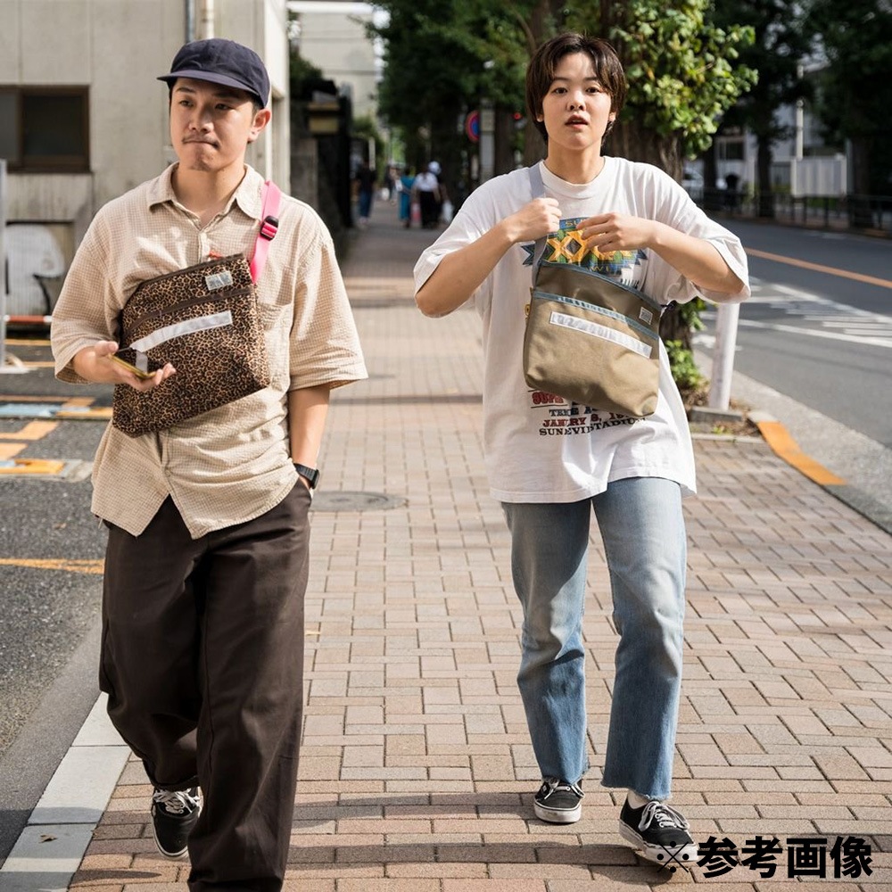 BLUE LUG stroll sacoche yellow check [ブルーラグ]