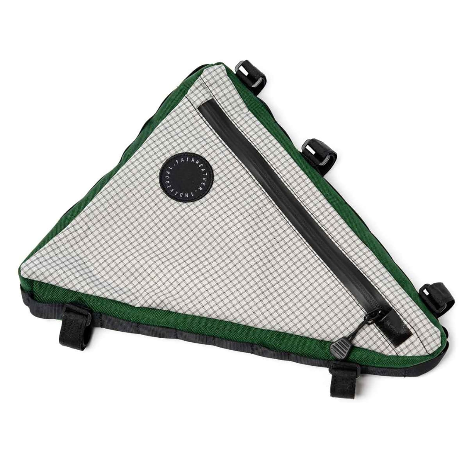 [当日出荷可] FAIRWEATHER frame bag ADV hmpe rip light gray/green Mサイズ [フェアウェザー]