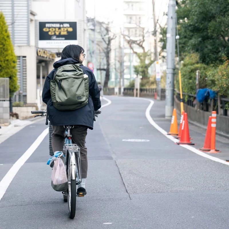 The blue lugブラックナイロンリュック The blue lugブラックナイロンリュック BLUE LUG* THE DAY PACK