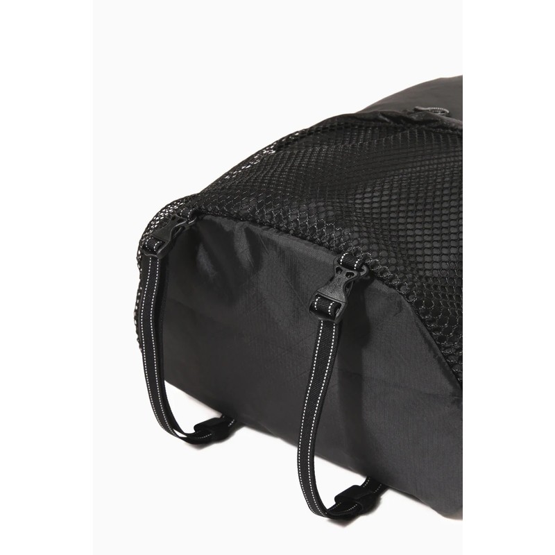 and wander ECOPAK 20L daypack black [アンドワンダー]