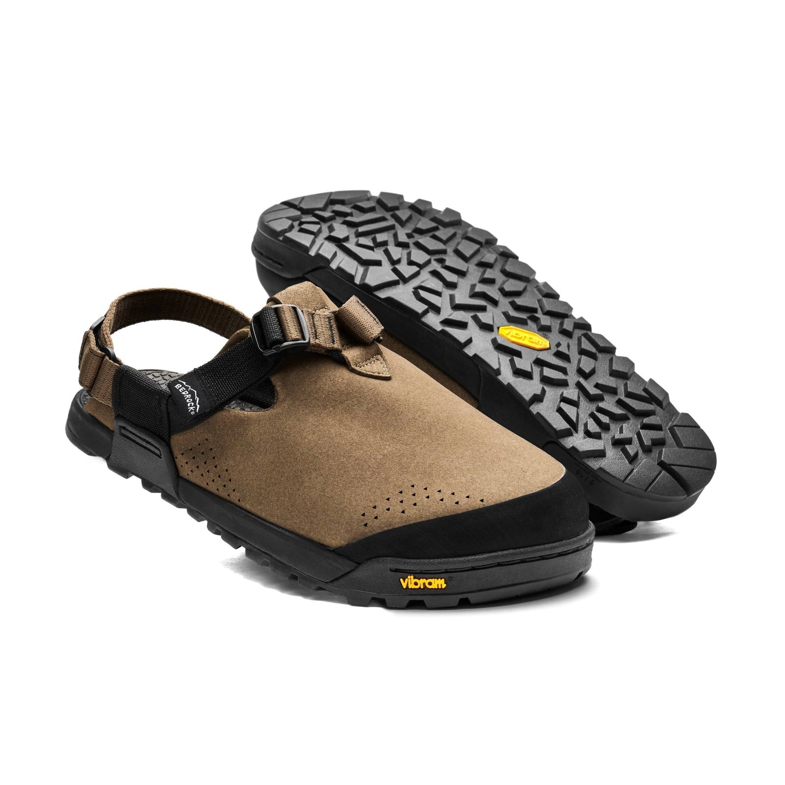 BEDROCK SANDALS Mountain Clog Synthetic Suede Pinecone Upper/Pinecone Webbing [ベッドロックサンダル]
