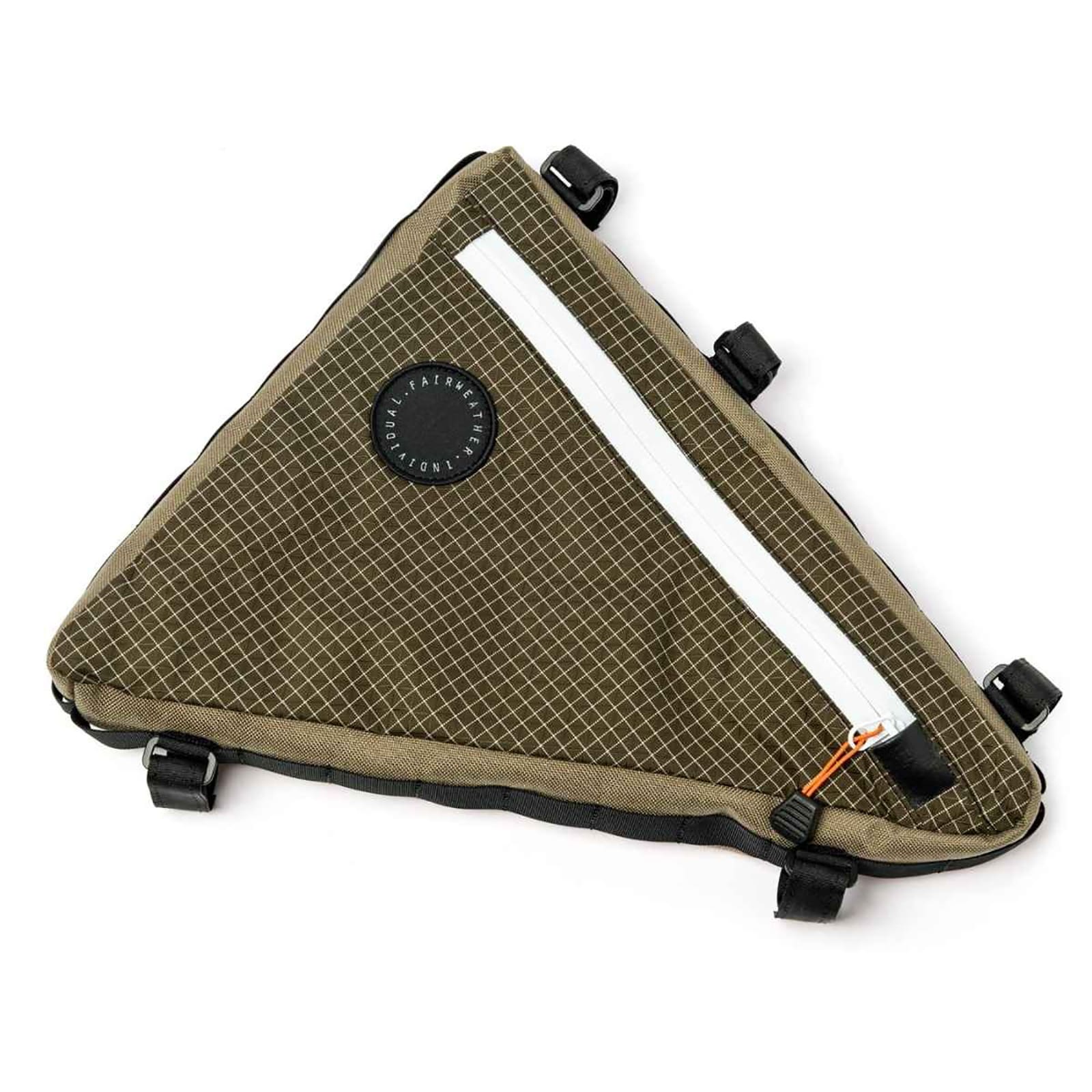 [当日出荷可] FAIRWEATHER frame bag ADV hmpe rip olive/beige Sサイズ [フェアウェザー]