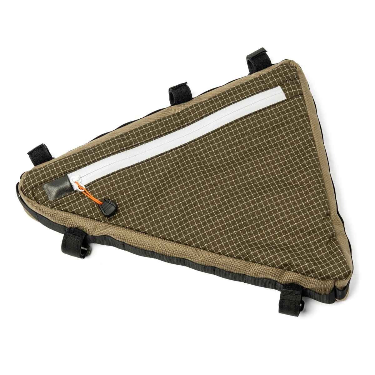 [当日出荷可] FAIRWEATHER frame bag ADV hmpe rip olive/beige Sサイズ [フェアウェザー]