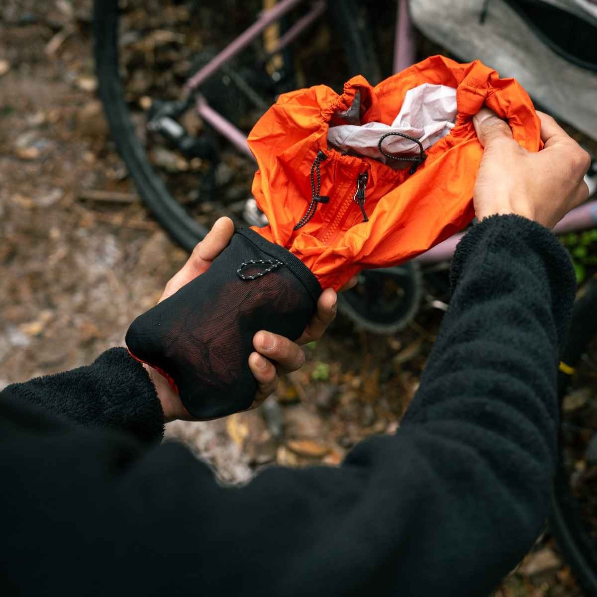 [当日出荷可] FAIRWEATHER ULTRALIGHT RAIN JACKET Orange [フェアウェザー]