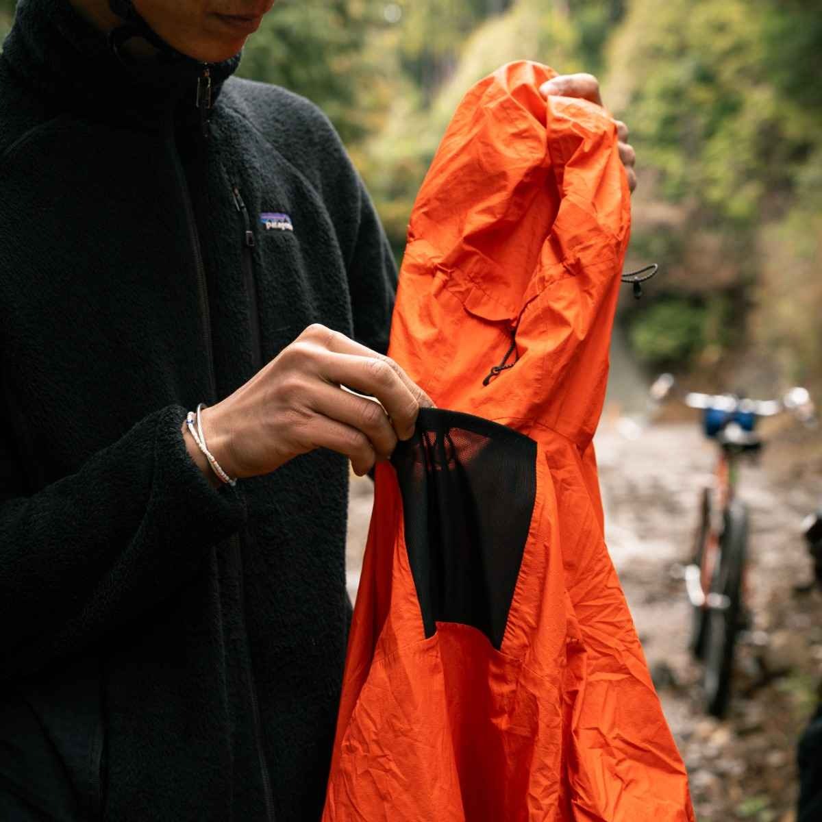 当日出荷可] FAIRWEATHER ULTRALIGHT RAIN JACKET Orange [フェアウェザー]