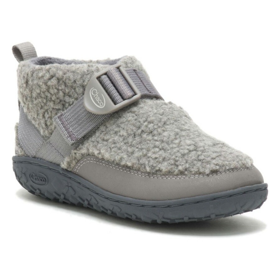 Chaco Kids Ramble Fluff Kids Light Gray [チャコ]
