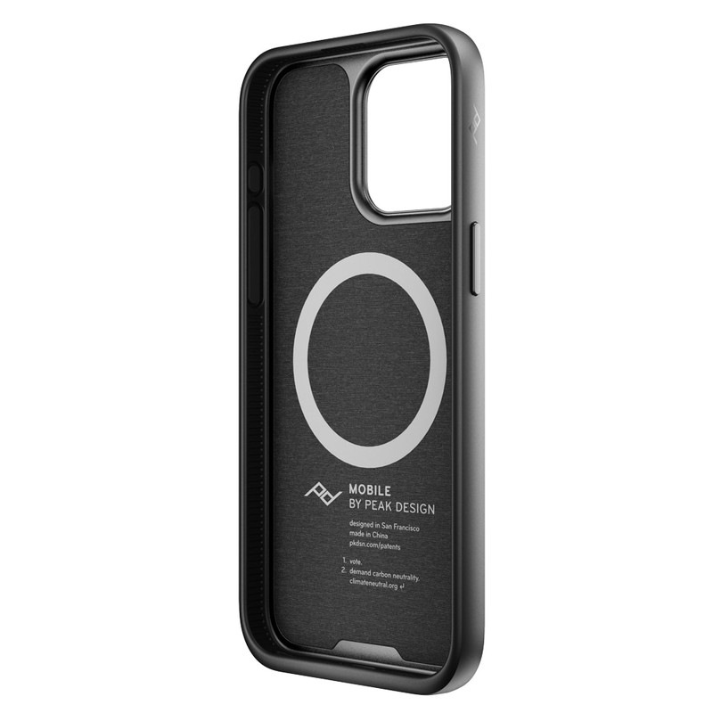 Peak Design エブリデイ ケース iPhone 15 Pro Max V2 チャコール [ピークデザイン]