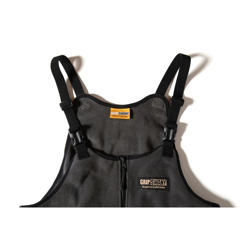 Grip Swany Polartec Fleece Overall Charcoal [グリップスワニー]