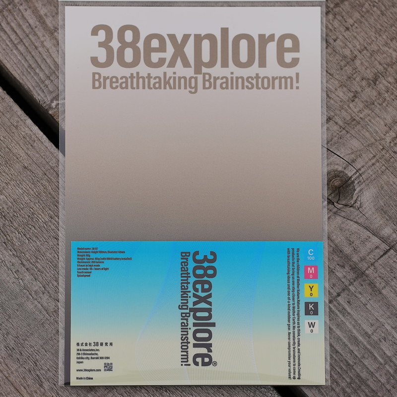 [当日出荷可][30%OFF] 38explore 38-kT Dress up Sticker Process color/Cyan [ミヤエクスプローラー]