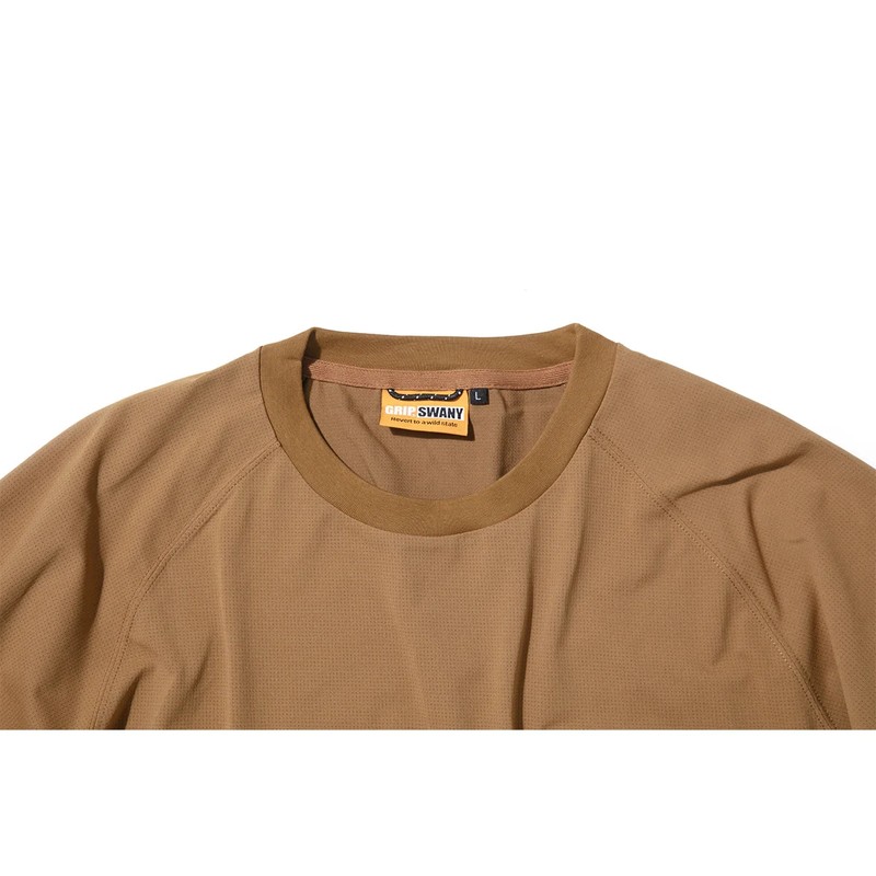 Grip Swany GS AIRFLOW TEE COYOTE [グリップスワニー]