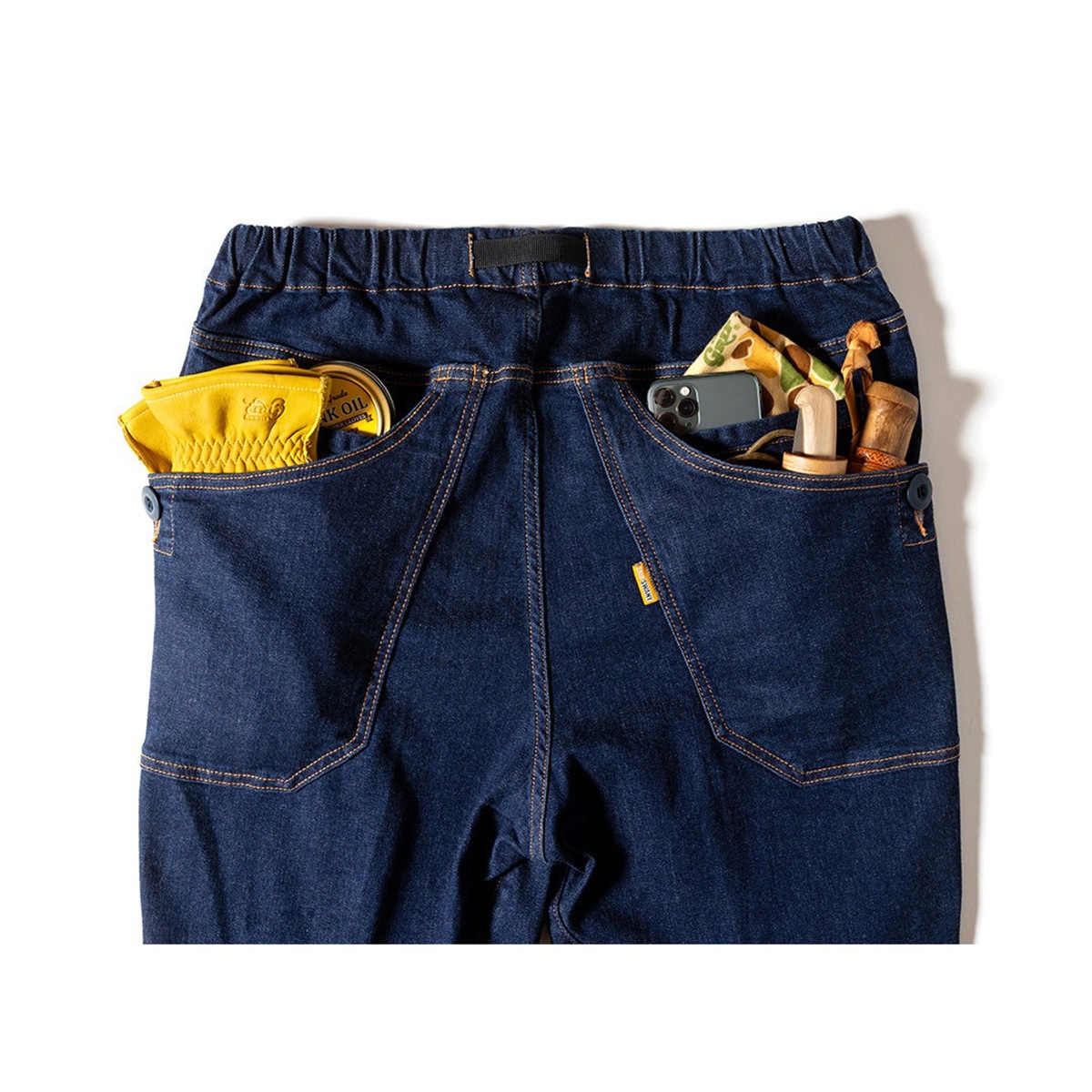Grip Swany JOG 3D CAMP PANTS INDIGO [グリップスワニー]