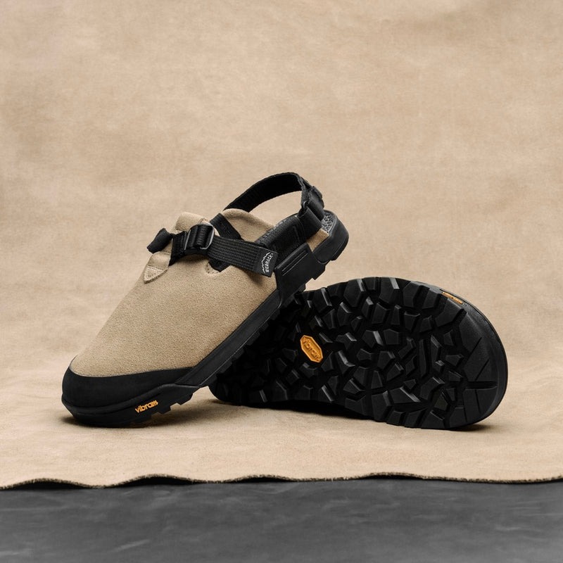 当日出荷可] BEDROCK SANDALS Mountain Clog Suede Leather Birch Bark