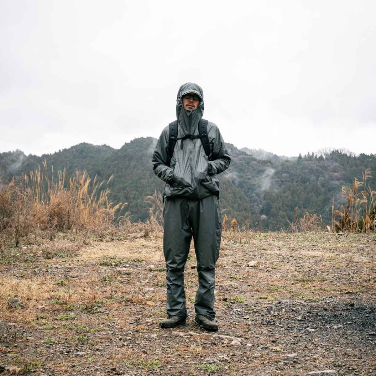 [当日出荷可] FAIRWEATHER ULTRALIGHT RAIN PANTS Gray [フェアウェザー]