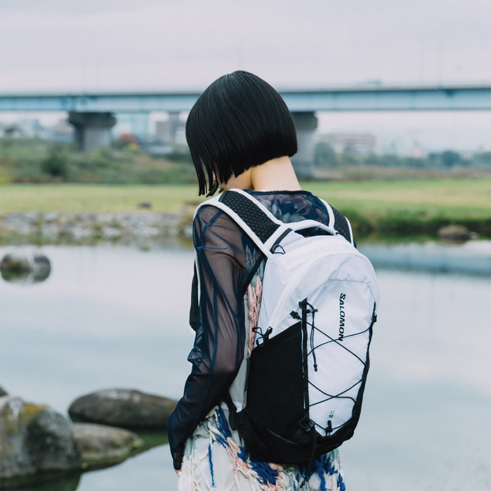 SALOMON XT 10 WHITE/BLACK [サロモン]