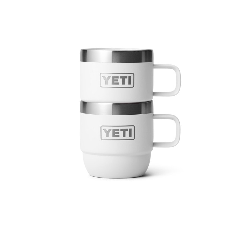 YETI イエティRAMBLER 6oz マグカップ 白2個セット YETI R. 6 oz STACKABLE MUGS 2PK WHITE [イエティ]