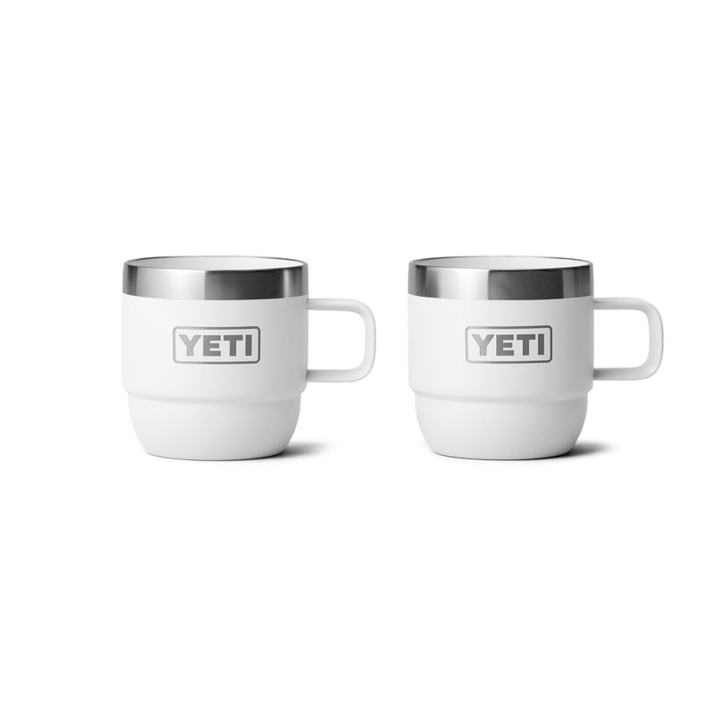 YETI イエティRAMBLER 6oz マグカップ 白2個セット 楽天市場】【YETI】6OZ STACKABLE MUGS 2PACS イエティ