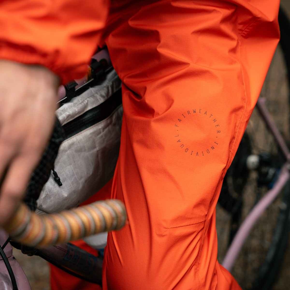 [当日出荷可] FAIRWEATHER ULTRALIGHT RAIN PANTS Orange [フェアウェザー]