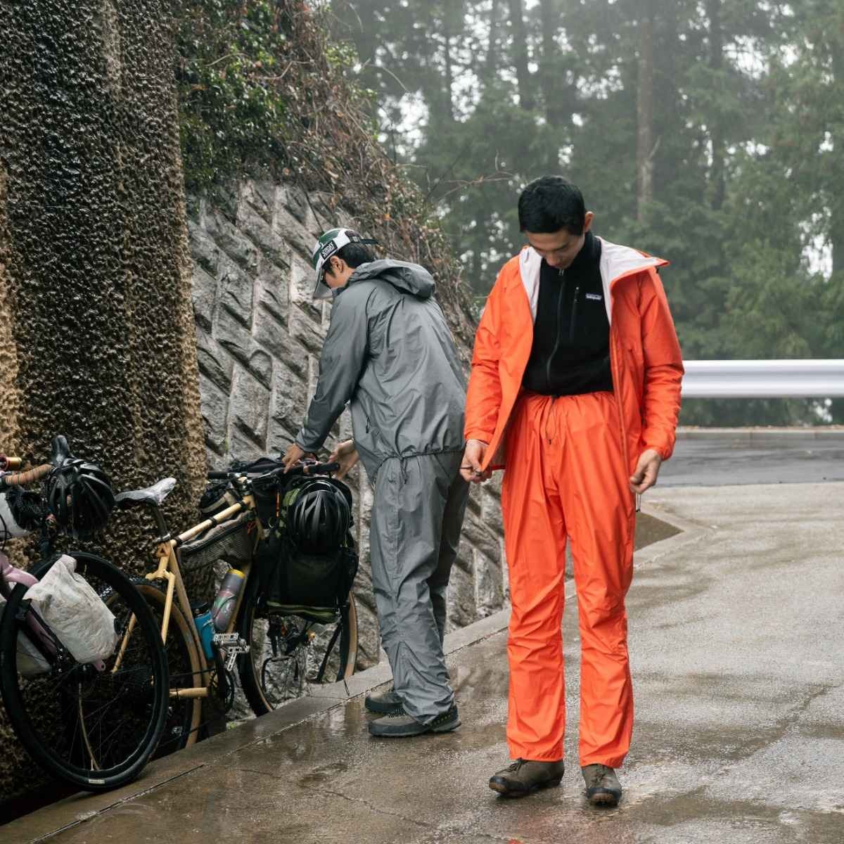 [当日出荷可] FAIRWEATHER ULTRALIGHT RAIN PANTS Orange [フェアウェザー]