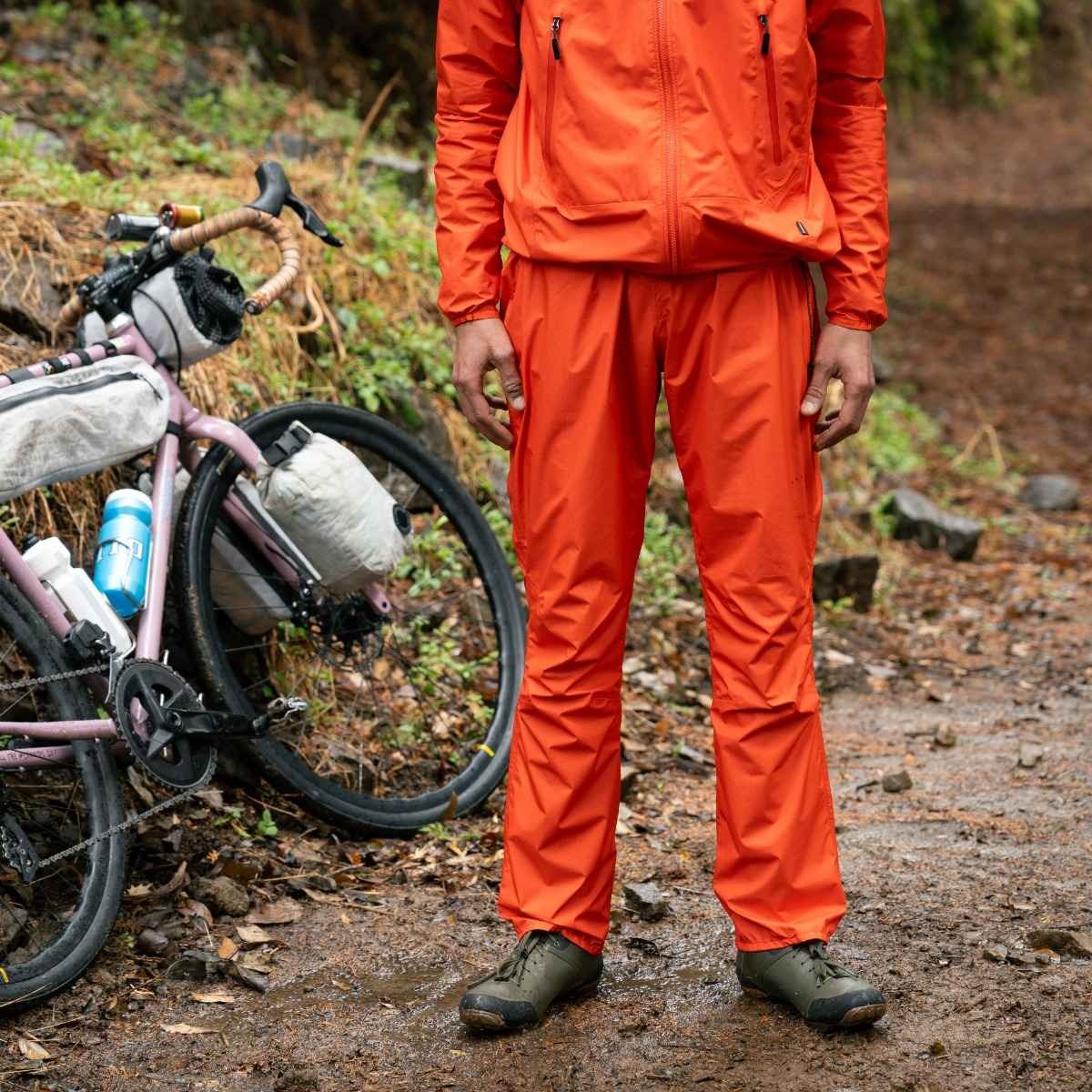 [当日出荷可] FAIRWEATHER ULTRALIGHT RAIN PANTS Orange [フェアウェザー]