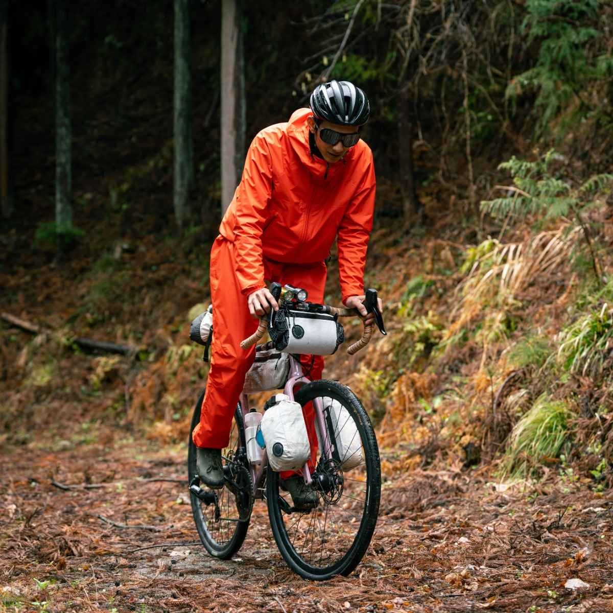 [当日出荷可] FAIRWEATHER ULTRALIGHT RAIN PANTS Orange [フェアウェザー]