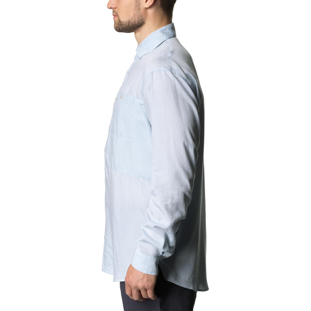 HOUDINI Mens Tree Longsleeve Shirt Breeze Blue Light [フーディニ]