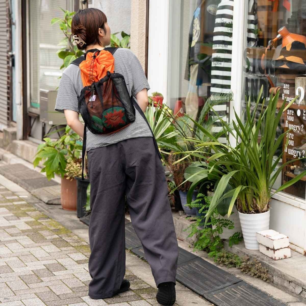 [当日出荷可] FAIRWEATHER packable pack cordura rip/orange [フェアウェザー]