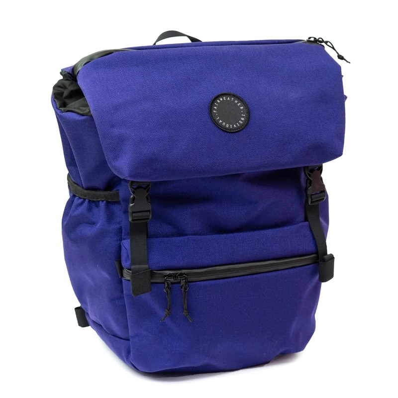 FAIRWEATHER flap top pannier フェアウェザー パニア 最短当日出荷] FAIRWEATHER flaptop pannier cordura/purple [フェア